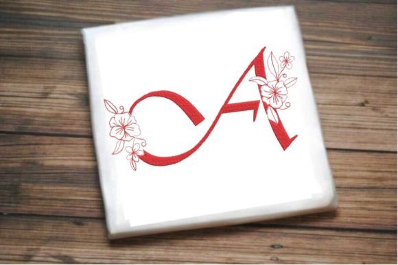 A Floral Monogram Letter: A Designer’s Review