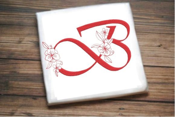 B Floral Monogram Letter Review