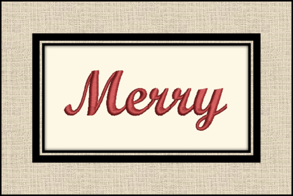 Merry Text: A Designer’s Review for Holiday Stitching