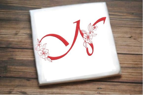 N Floral Monogram Letter: A Designer’s Review