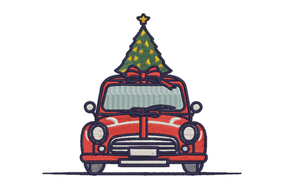 Review: Christmas Car with Tree on Top Design