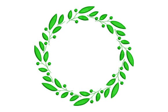 Review: Round Frame Made from Leaves Floral Design