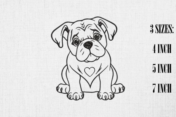 Review: Valentine Cute Bulldog for Holiday Sales