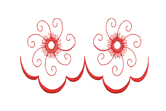 Reviewing Border Red Circle Flower for Real Projects